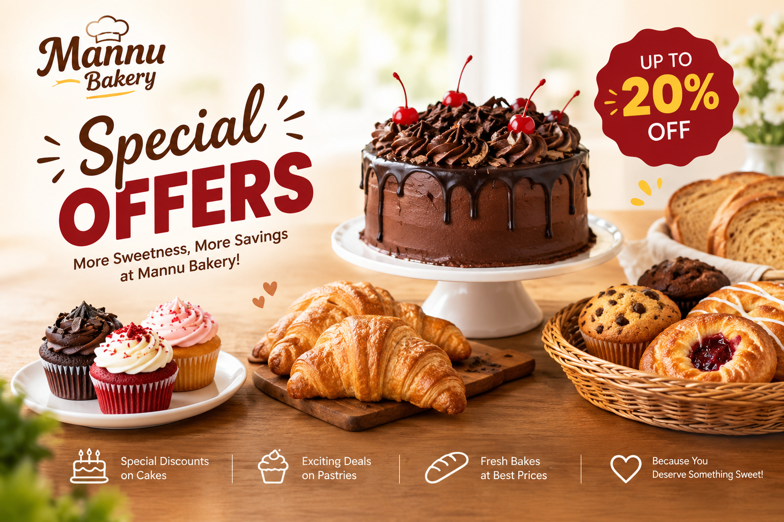 Mannu Bakery Offers